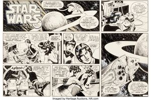 Star Wars Comic Strip by Russ Manning