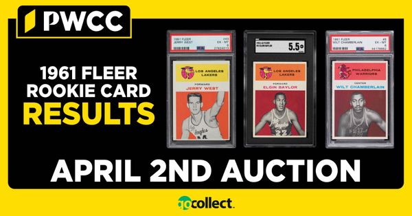 1961 Fleer Rookie Card Results... Post Image