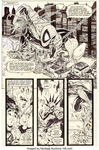 Amazing Spider-Man 328 by Todd McFarlane auction highlight