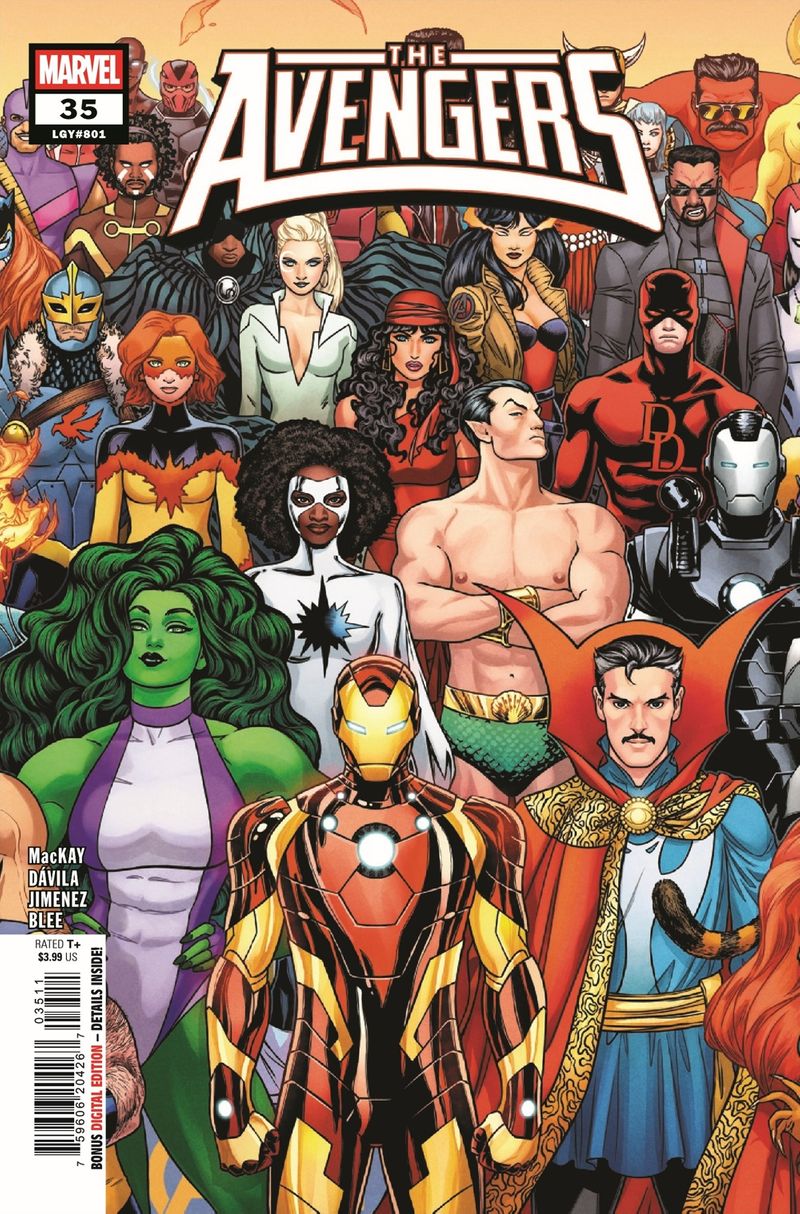 GoCollect Blog: ComicList Previews - THE AVENGERS #35