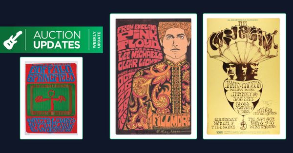 Concert Poster Auctions 10/19: PAE... Post Image