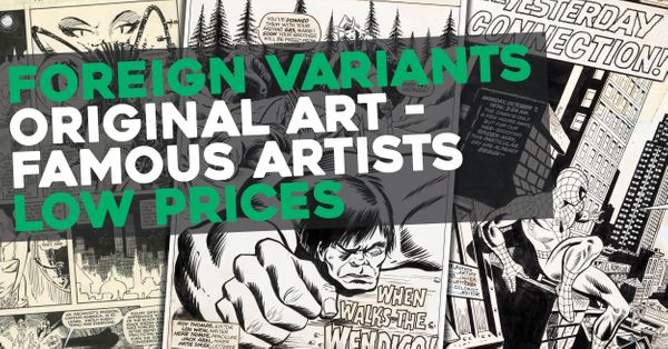 Foreign Variants Original Art -... Post Image