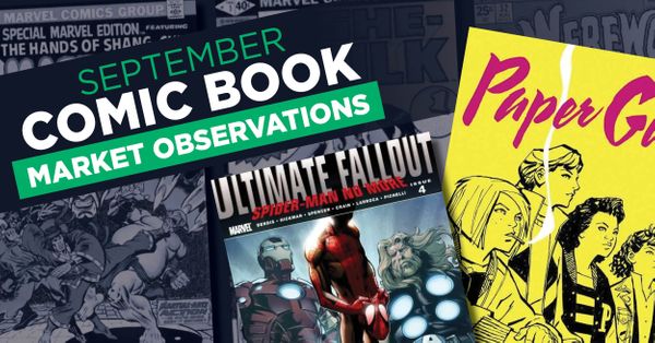 September Comic Book Market Observations Post Image