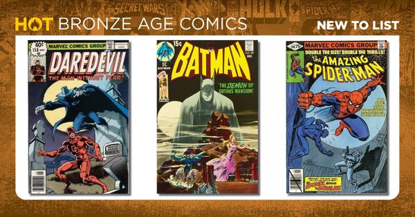 Hot 10-day Bronze Age Comics... Post Image