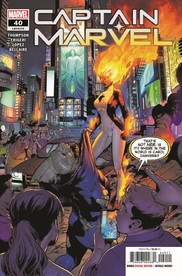 ComicList Previews: CAPTAIN MARVEL #40 Post Image