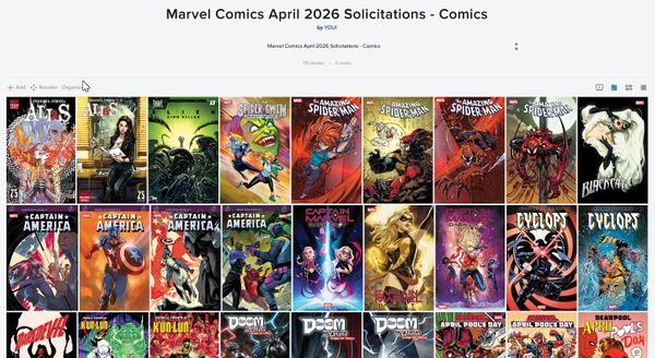 Marvel Comics April 2026 Solicitations Post Image