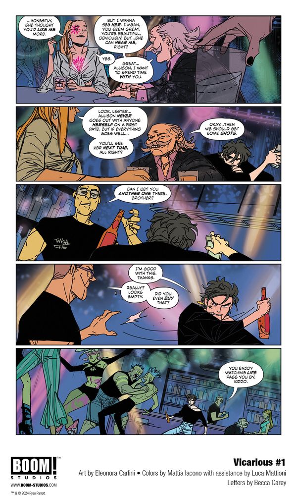 First Look at VICARIOUS #1... Post Image