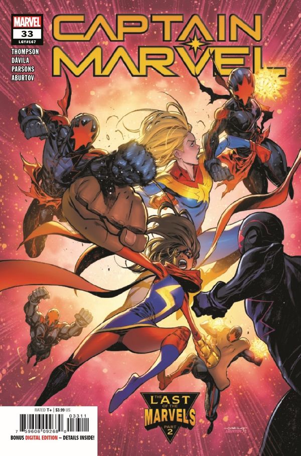 ComicList Previews: CAPTAIN MARVEL #33 Post Image