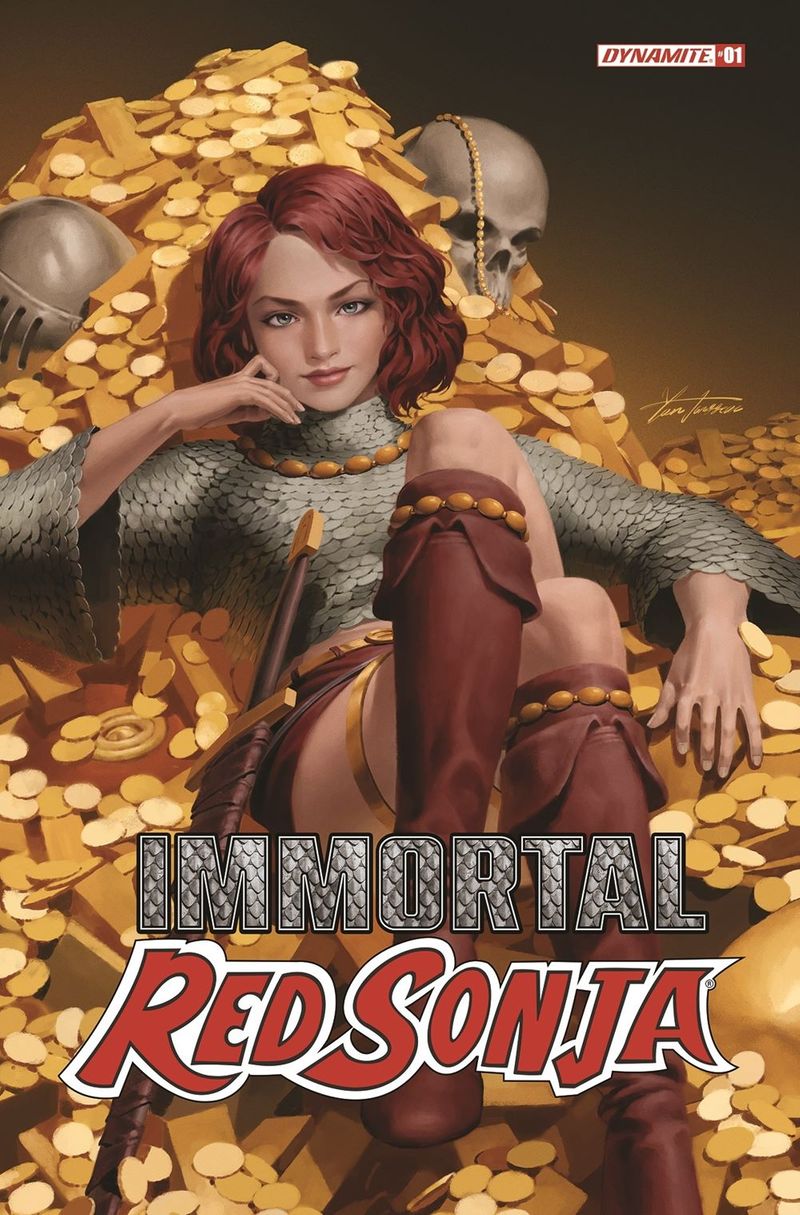 With the interior art of Immortal Red Sonja, they colored her whole legs to  give her pants when it's looks like she should have shorts right? :  r/RedSonja