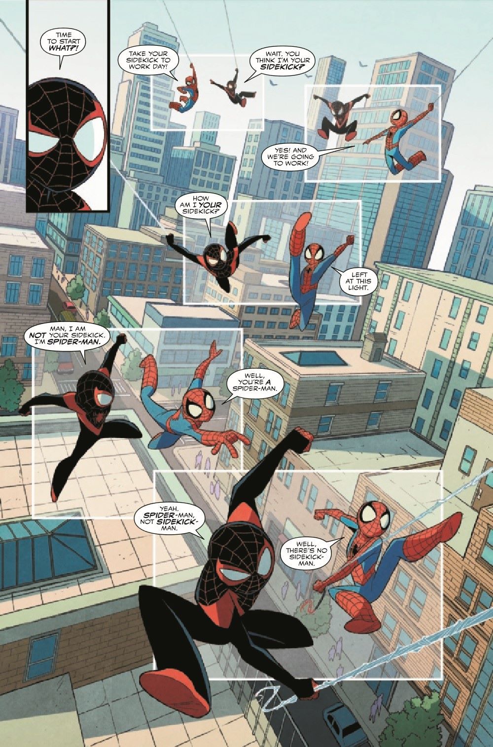 SEP220956 - PARKER MILES SPIDER-MAN DOUBLE TROUBLE #1 (OF 4) - Previews  World