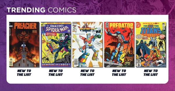 Trending Comics: Preacher and Morbius... Post Image