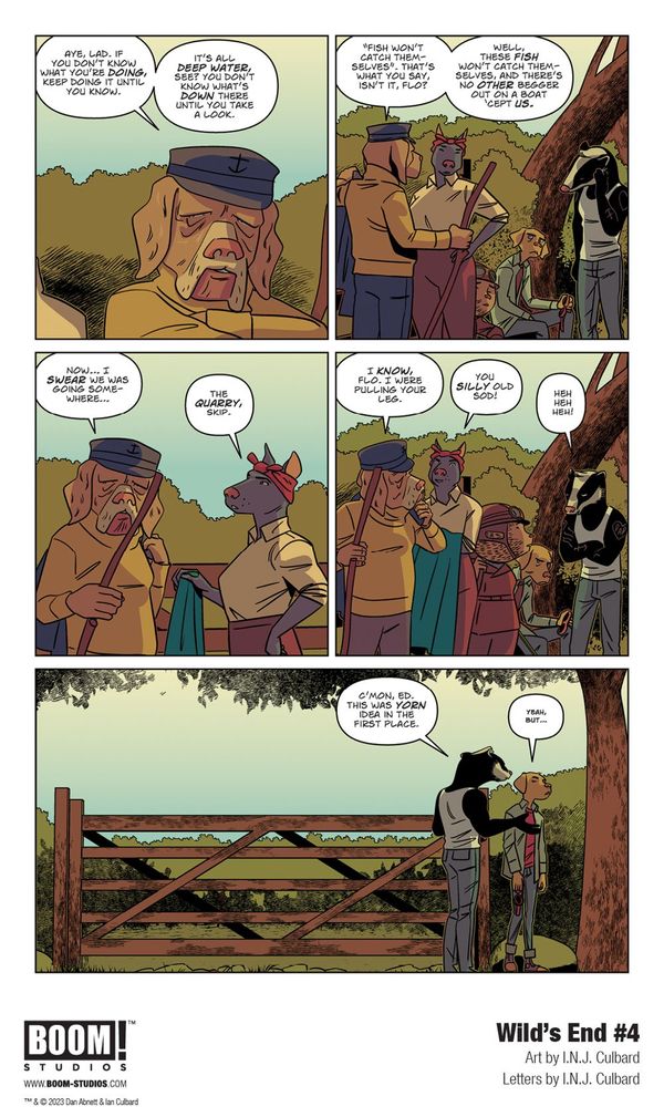 First Look at WILD'S END... Post Image