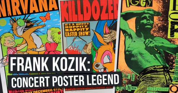 Frank Kozik: Concert Poster Legend Post Image