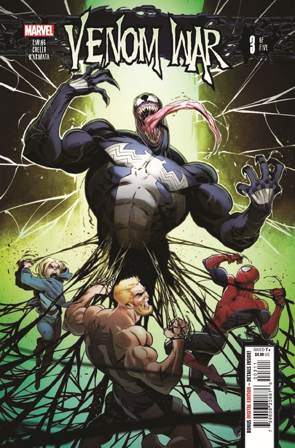 ComicList Previews - VENOM WAR... Post Image