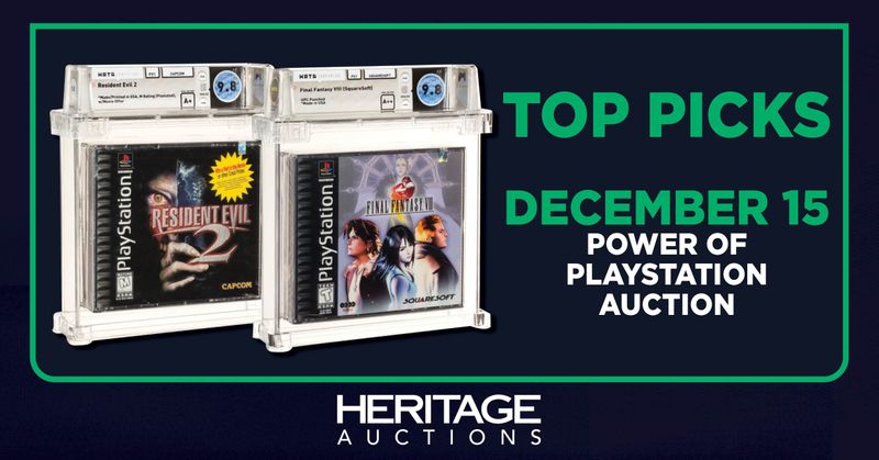 GoCollect Blog: Top Picks From the 12/15 Power of PlayStation Auction