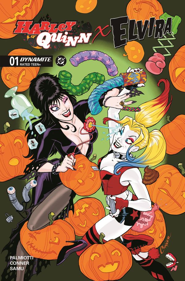 Harley Quinn and Elvira's Halloween... Post Image
