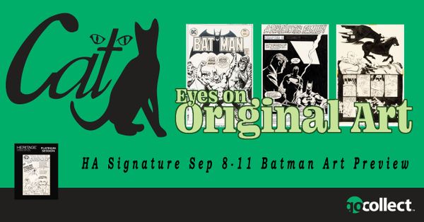Batman Art in Heritage Signature... Post Image