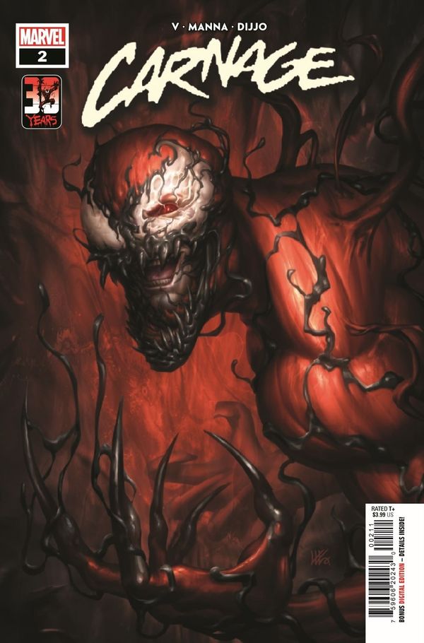 ComicList Previews: CARNAGE #2 Post Image