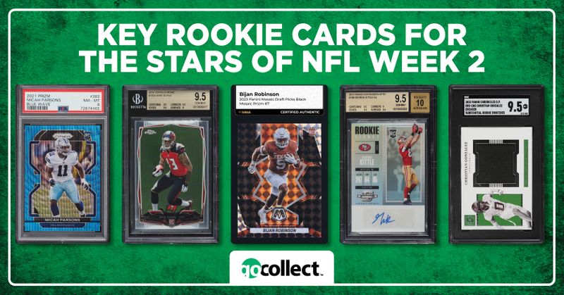 GoCollect Blog: Key Rookie Cards For The Stars Of NFL Week 2