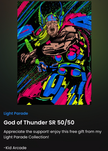 Thor God of Thunder NFT by Kid Arcade