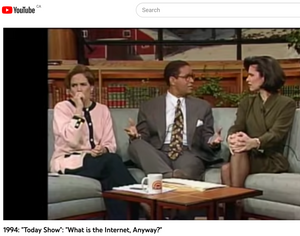 1994 Today Show GOOFS The Internet
