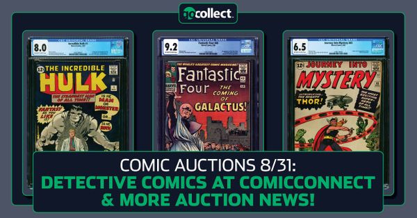 Comic Auctions 8/31: Detective Comics... Post Image