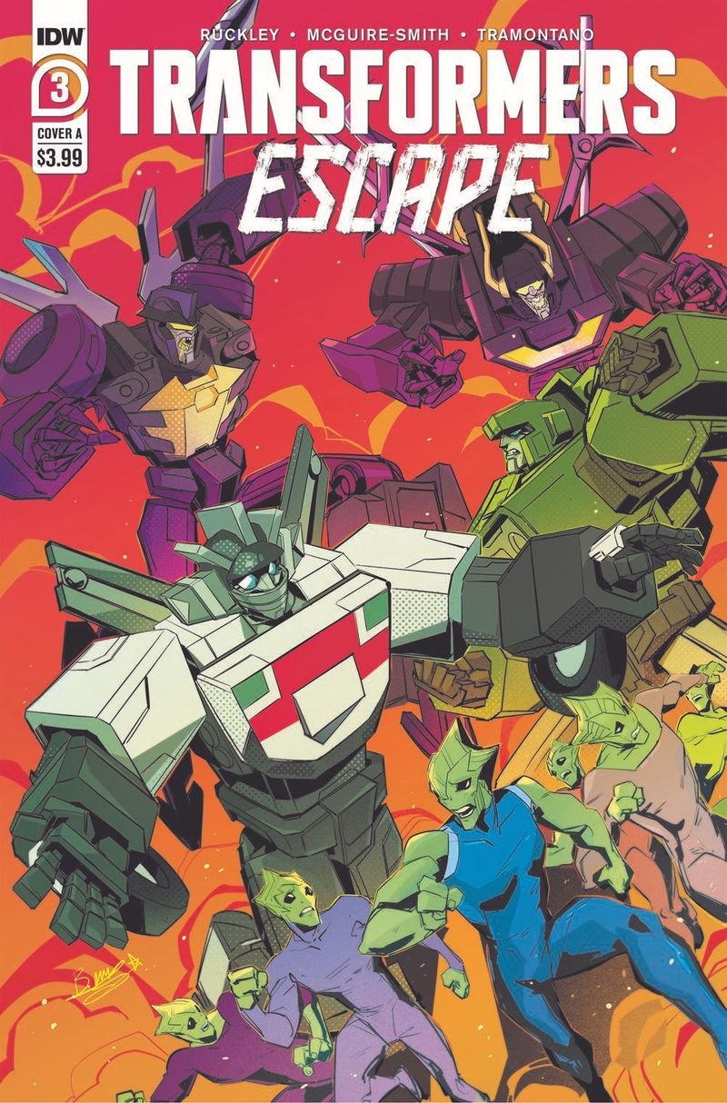GoCollect Blog: ComicList Previews: TRANSFORMERS ESCAPE #3 (OF 5)