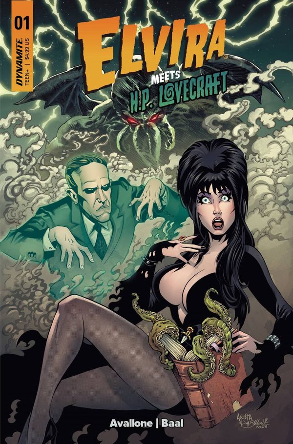 Elvira meets H.P. Lovecraft in... Post Image