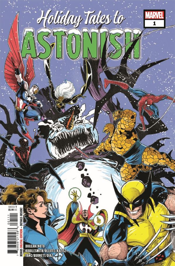 ComicList Previews - MARVEL HOLIDAY... Post Image