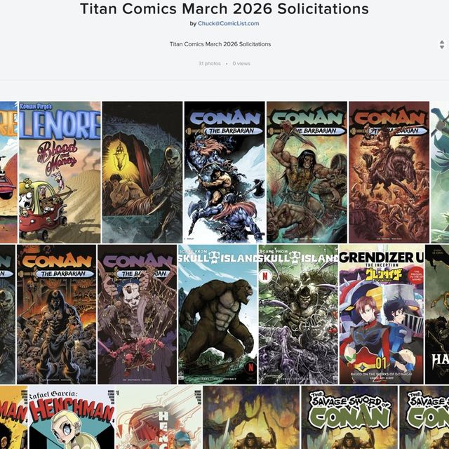 ComicList: New Comic Book Releases... Post Image