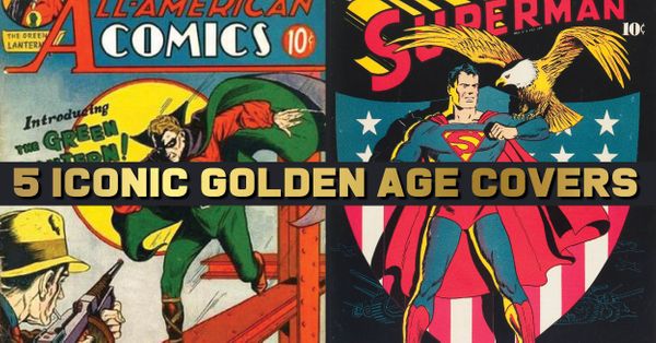 5 Iconic Golden Age Covers Post Image