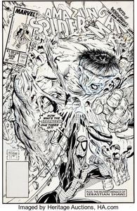 Amazing Spider-Man 328 original cover art by Todd McFarlane