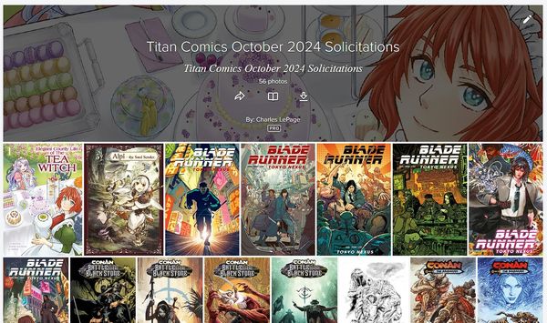 Titan Comics October 2024 Solicitations Post Image