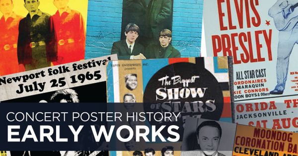 History of Concert Posters: Early... Post Image