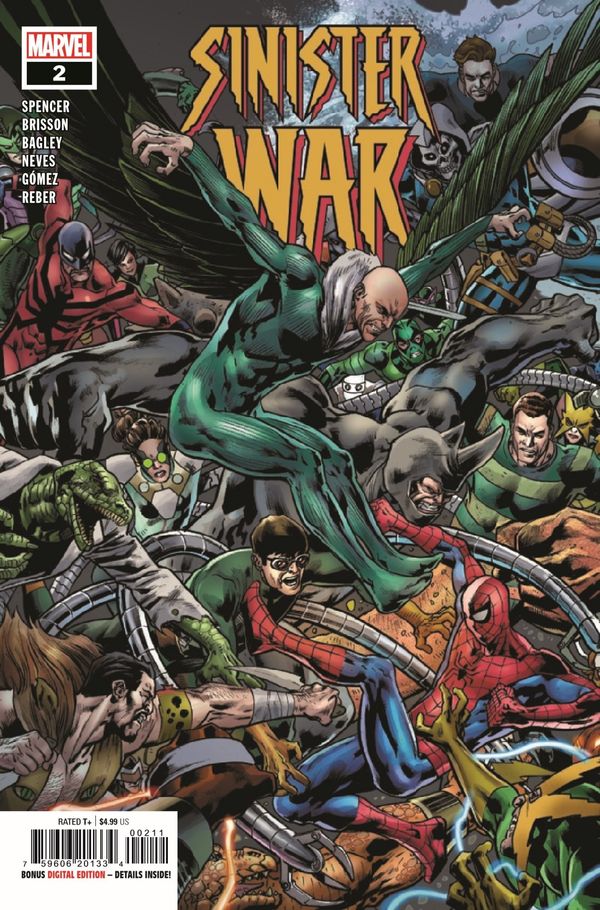 ComicList Previews: SINISTER WAR #2... Post Image