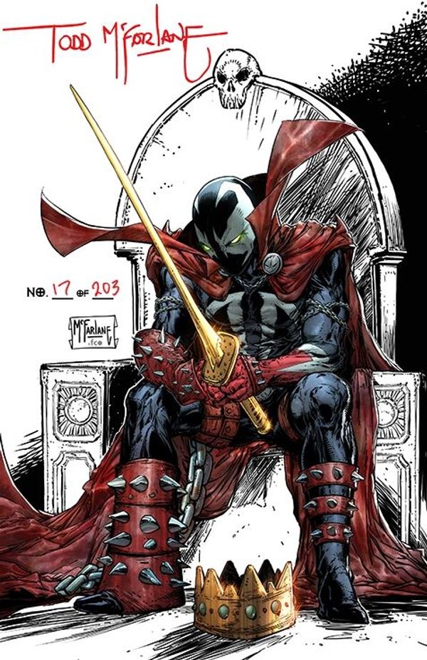 Signed and numbered KING SPAWN... Post Image