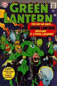Green Lantern 46 Cover Art Gil Kane
