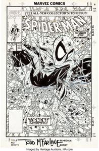 McFarlane cover art for Spider-Man1