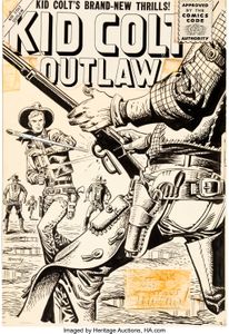 Kid Colt Outlaw 53 by Joe Maneely
