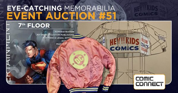 Eye-catching Memorabilia in ComicConnect's Event... Post Image