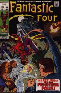 Fantastic Four 94 1st Appearance Agatha Harkness