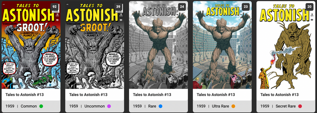 VeVe Tales to Astonish Comic Digital Collectible