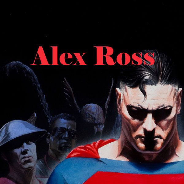 Alex Ross Painted Covers: Museum-Quality... Post Image