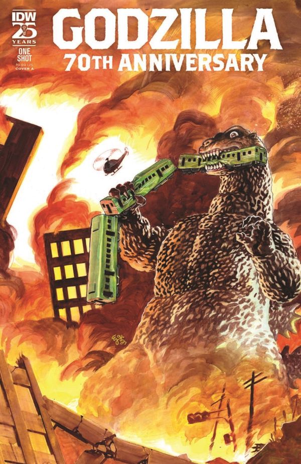 ComicList Previews - GODZILLA: 70TH... Post Image