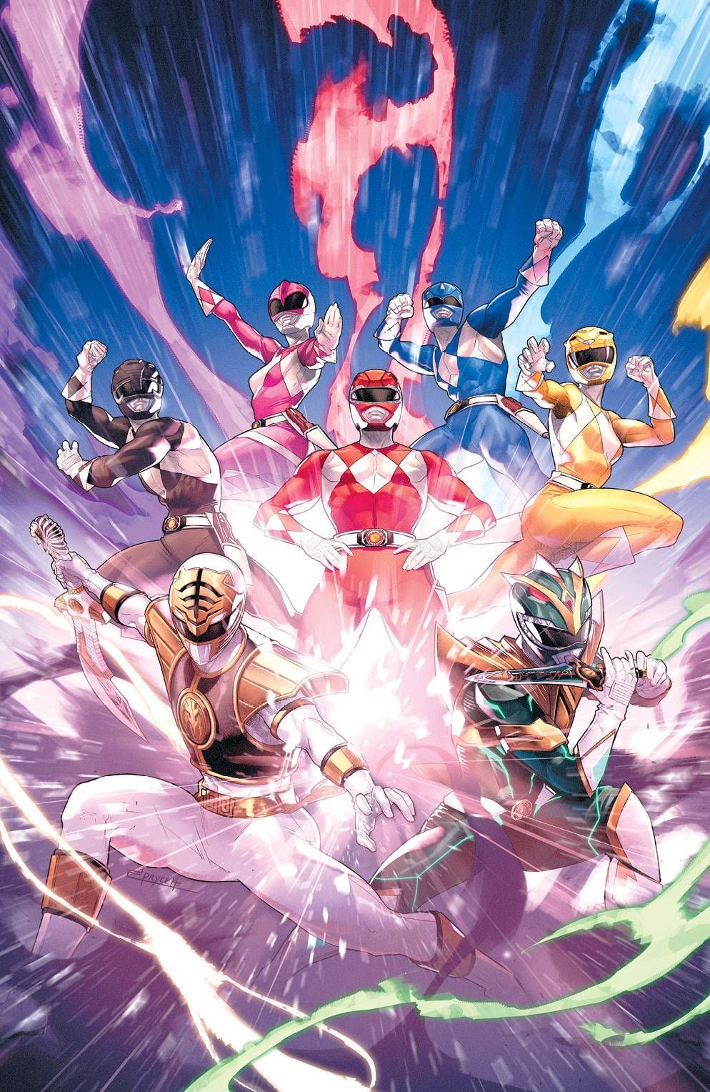 Mighty Morphin Power Rangers #55 (Cover D Jamal Campbell)