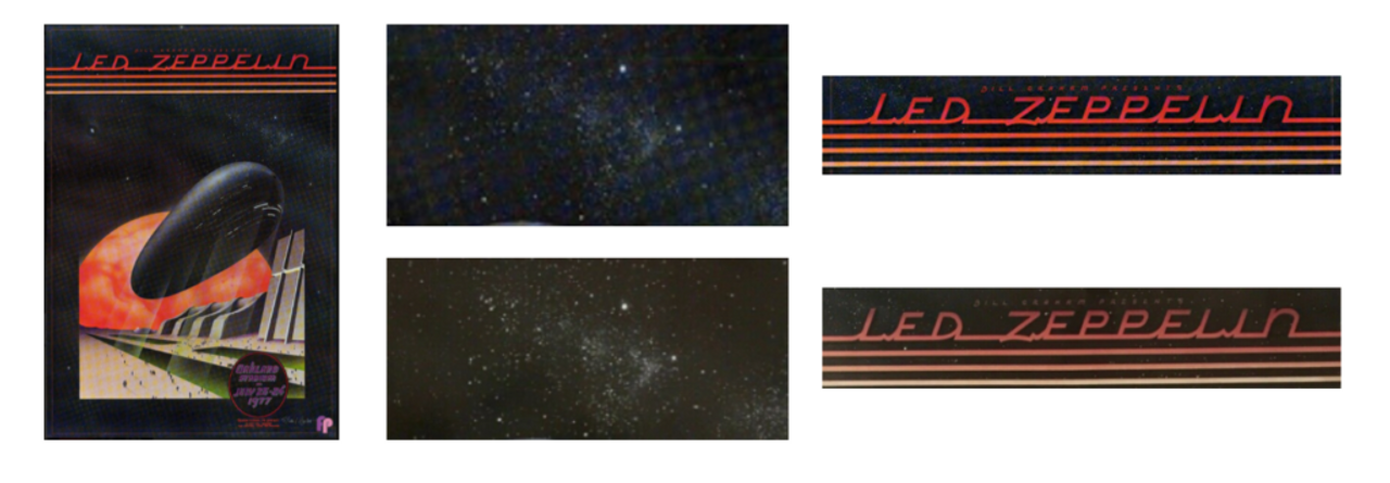 Authenticating Concert Posters