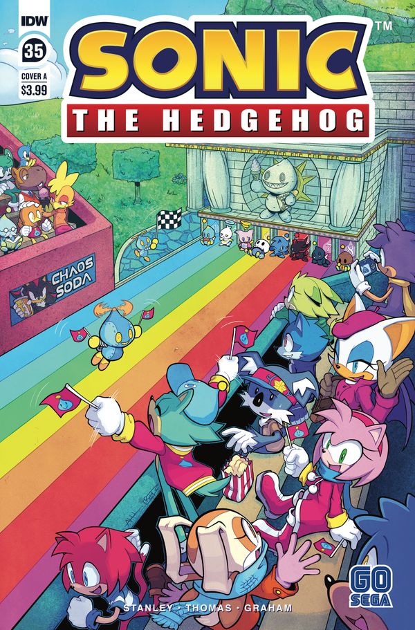 ComicList Previews: SONIC THE HEDGEHOG... Post Image