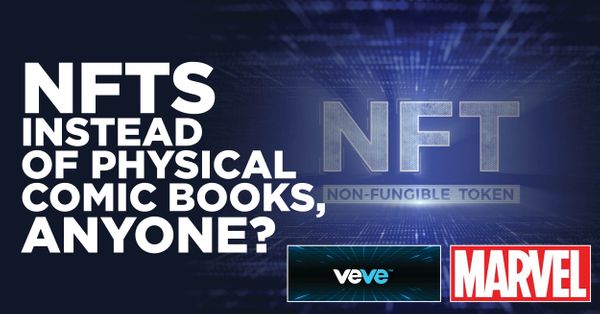 NFTs Instead of Physical Comic... Post Image