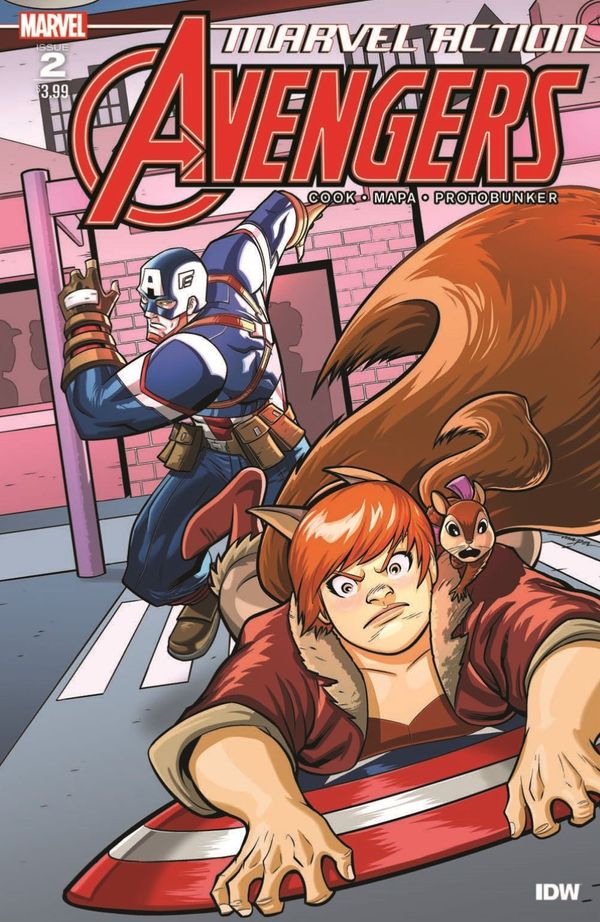 ComicList Previews: MARVEL ACTION AVENGERS... Post Image