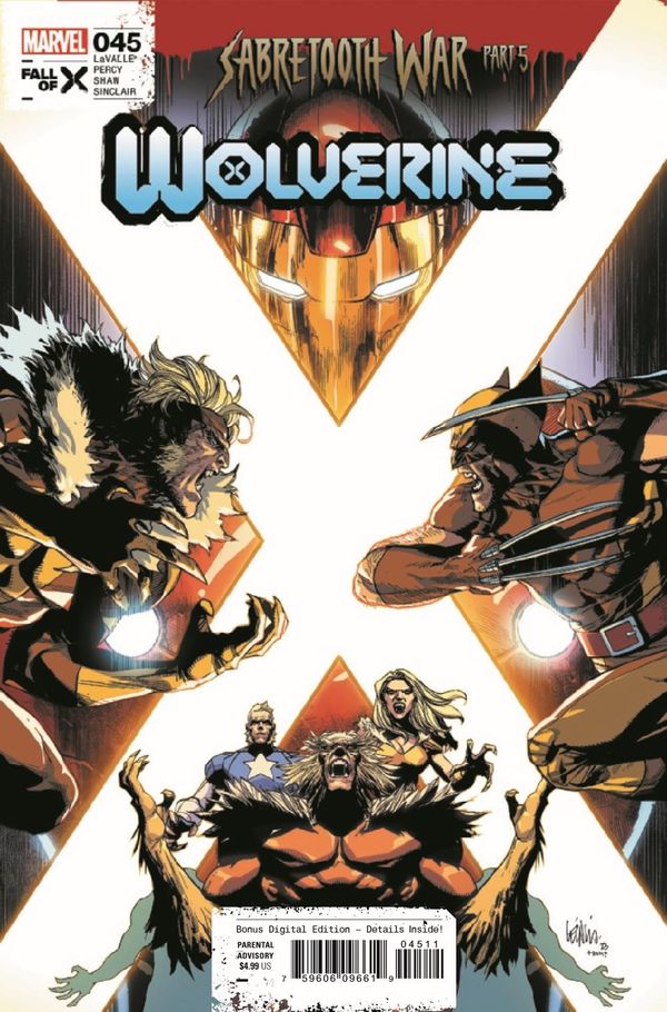 ComicList Previews - WOLVERINE #45 Post Image